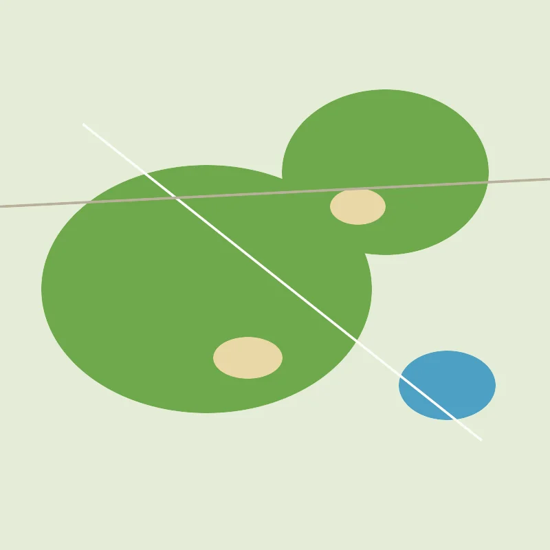 Golf Course Map preset preview