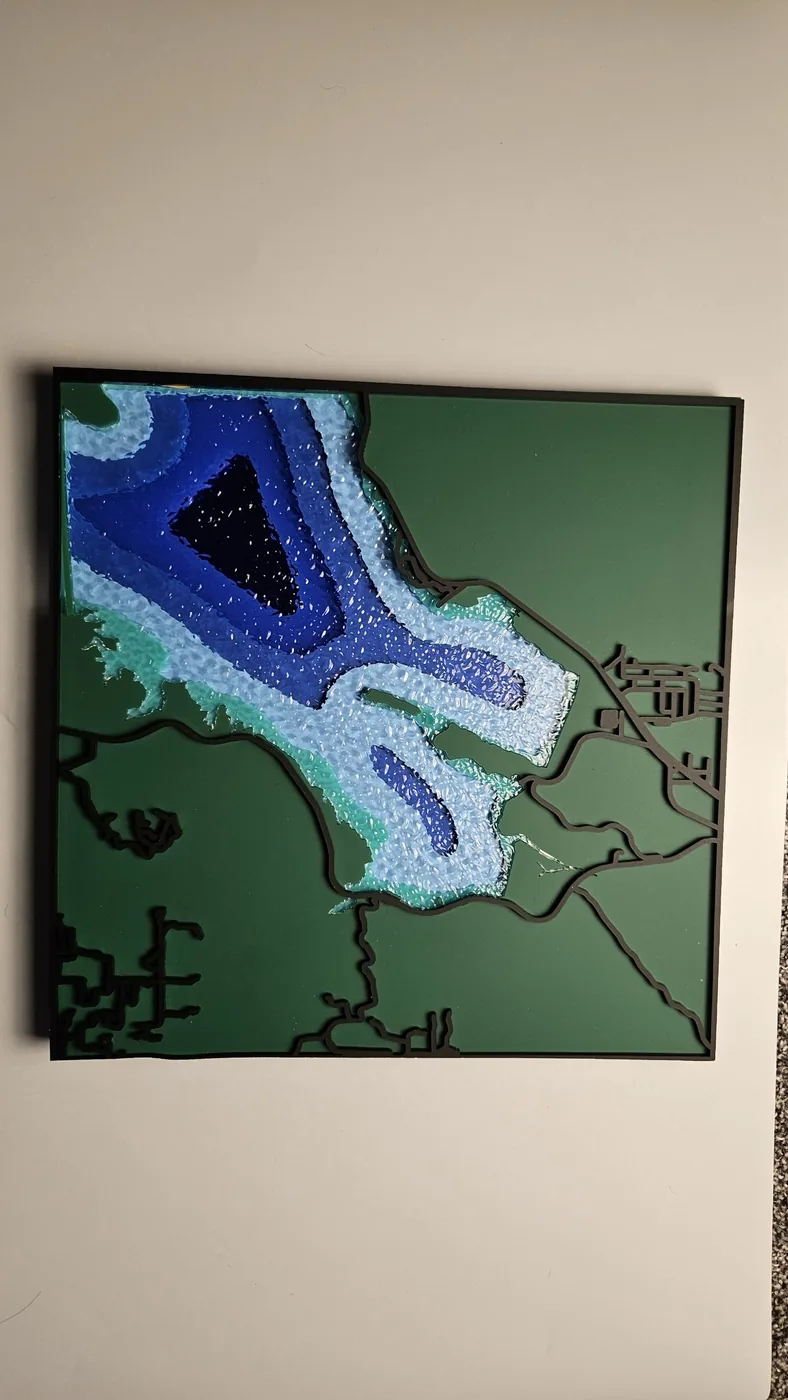 Lake Depth Chart Generator example