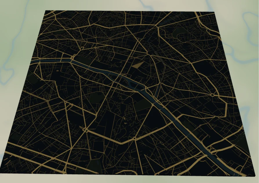 Midnight Gold Map Generator example