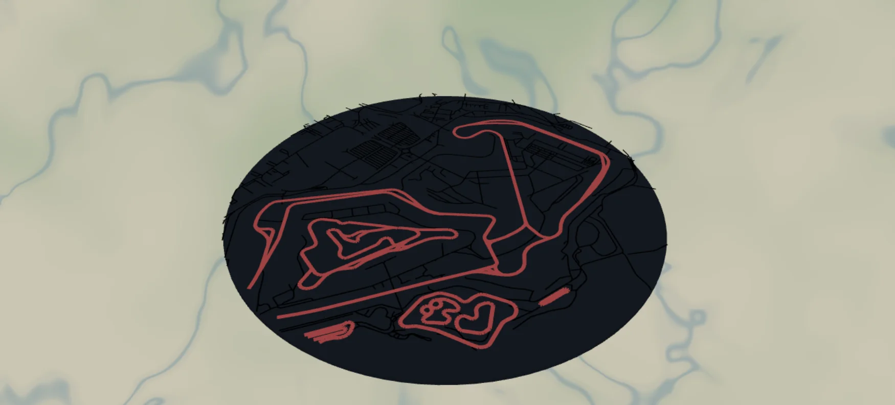Laser Cut Racing Track Generator example
