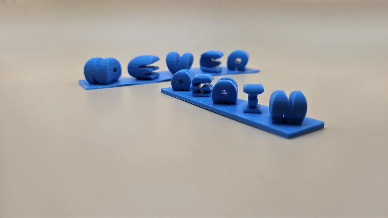 3D Dual-View Text Generator preset preview