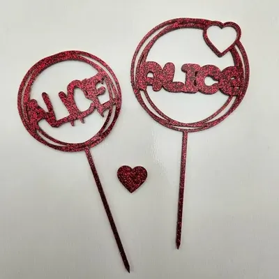 Cake Topper Generator preset preview