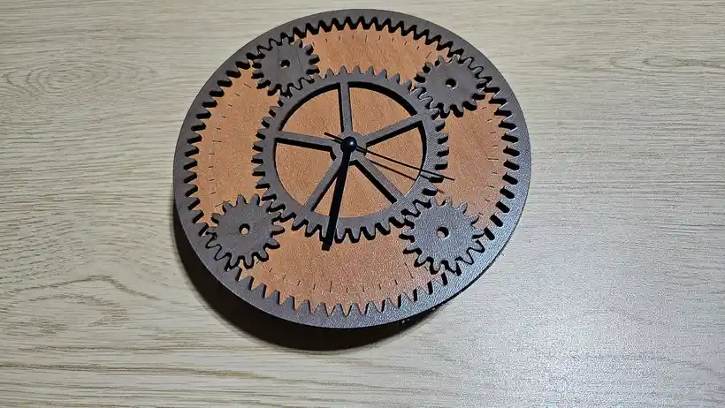 Moving Gear Wall Clock preset preview