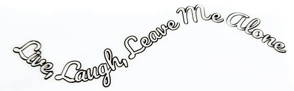 Curved Text Generator example